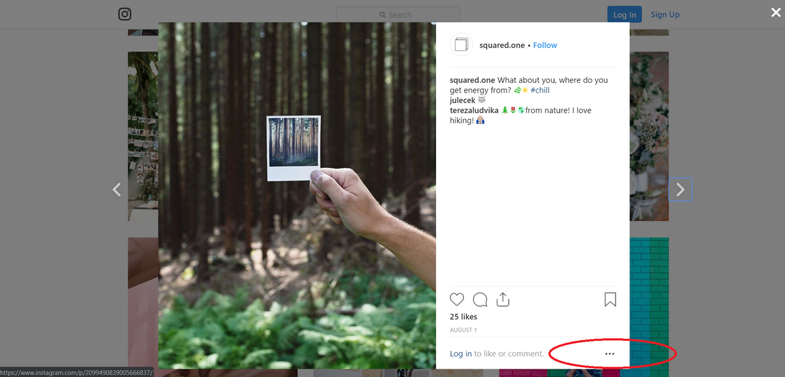 How to easily download photos from Instagram Squared.one